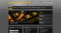 Desktop Screenshot of delsmithcpa.com